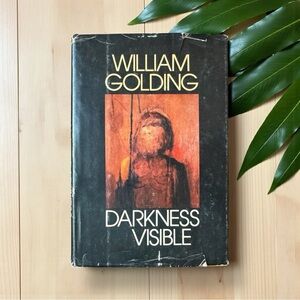 William Golding Darkness Visible | 1979 4th Printing Hardcover with Dust Jacket